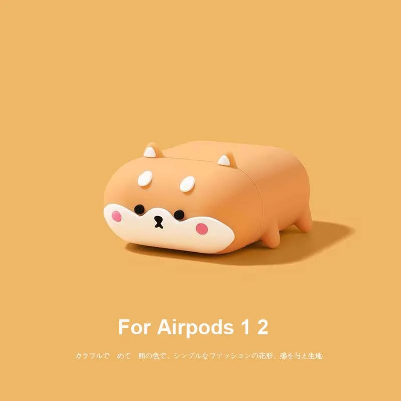 3D Cartoon Silicone Case for Apple Airpods 1 & 2