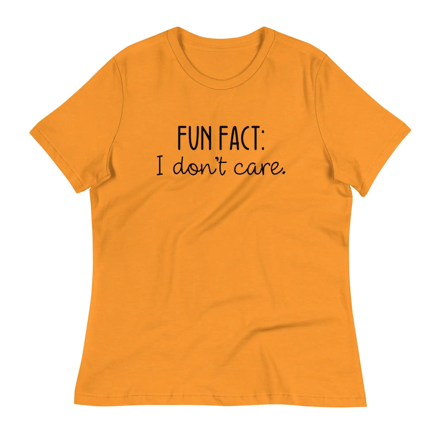 Funny 'Fun Fact: I Don't Care' T-Shirt