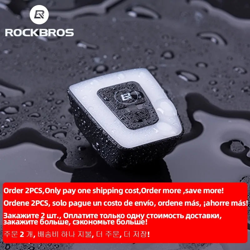 Bike Light Waterproof USB Rechargeable Tail light