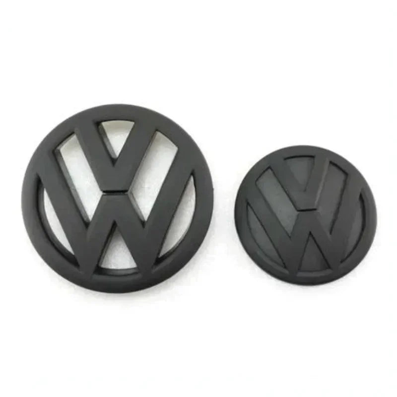VW Grille Emblem and Rear Trunk Badges