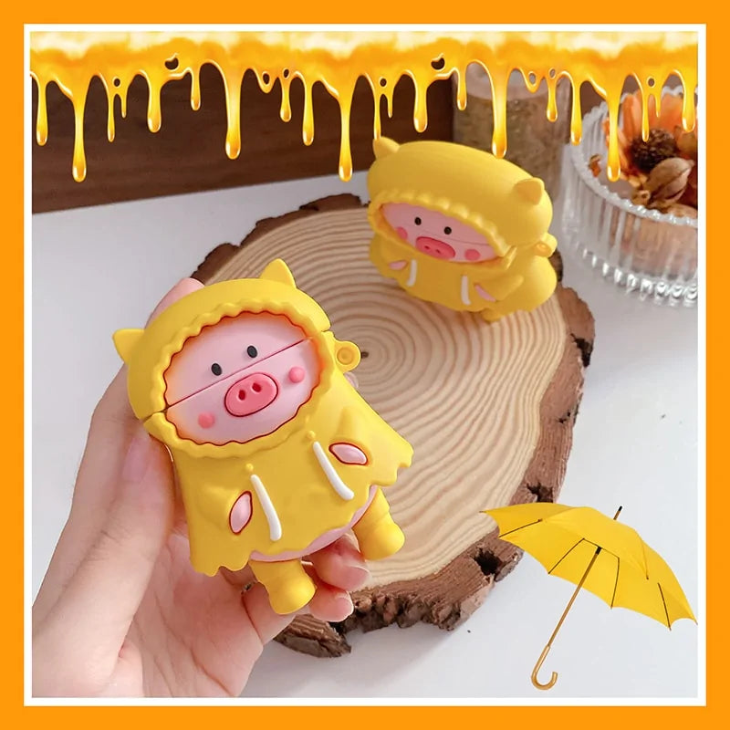 3D Cartoon Silicone Case for Apple Airpods 1 & 2