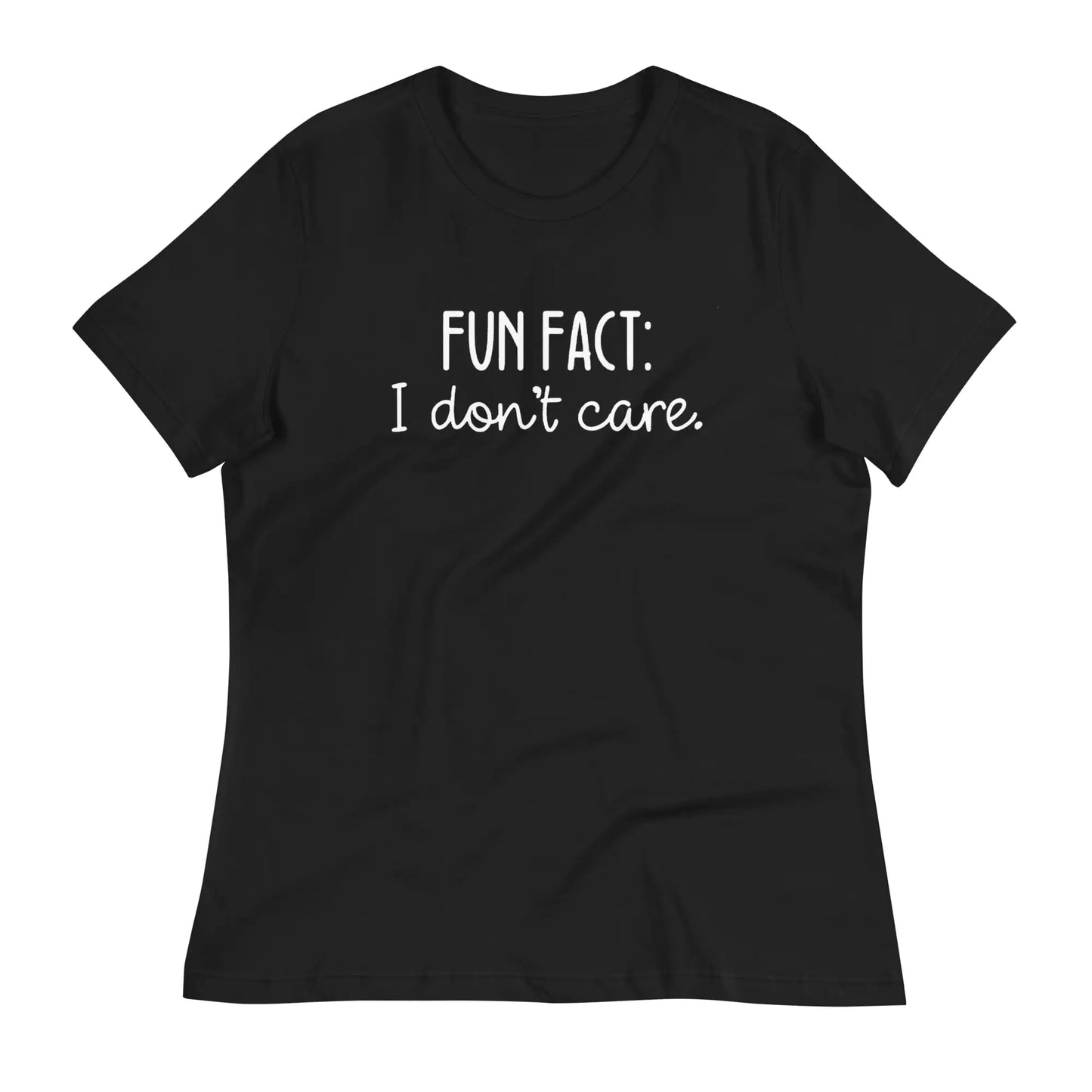 Funny 'Fun Fact: I Don't Care' T-Shirt