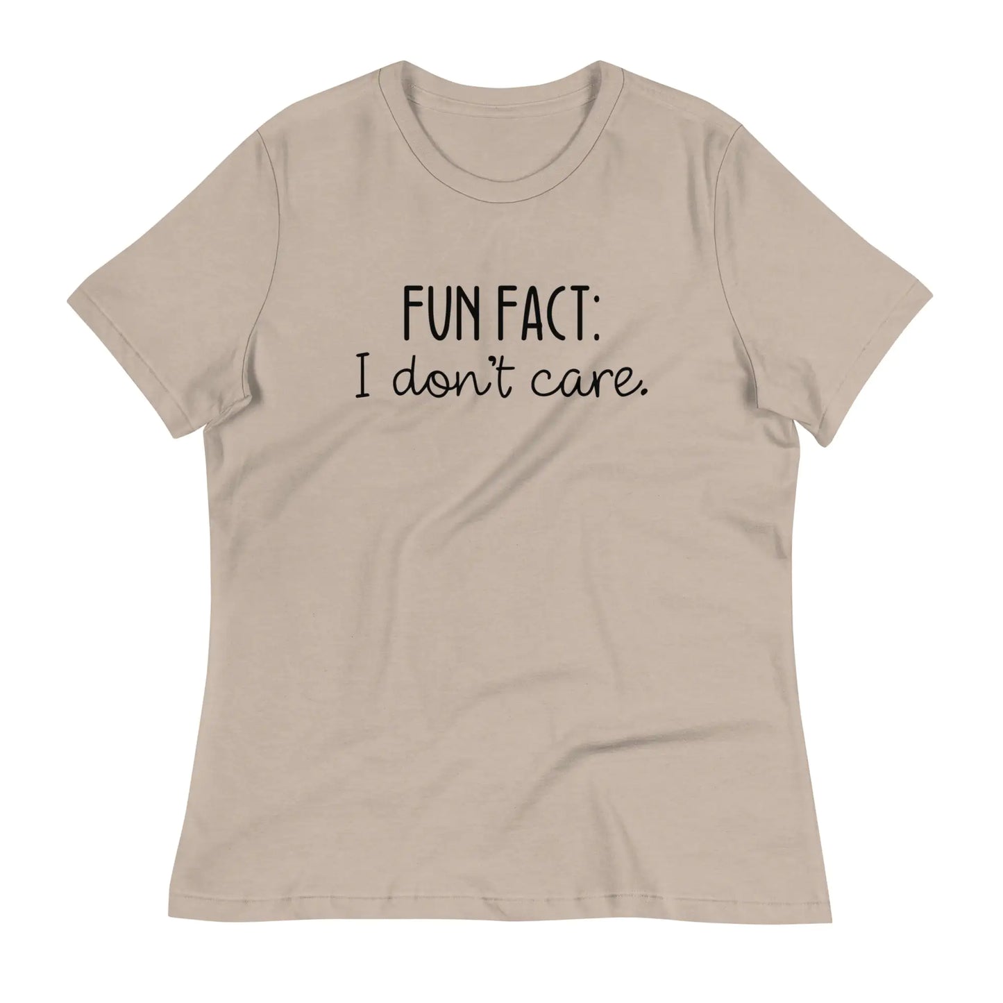 Funny 'Fun Fact: I Don't Care' T-Shirt