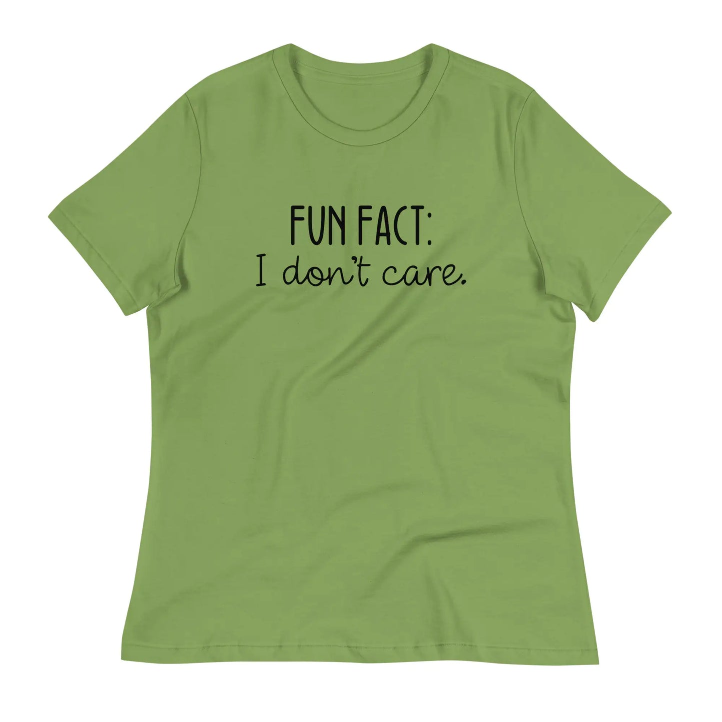 Funny 'Fun Fact: I Don't Care' T-Shirt