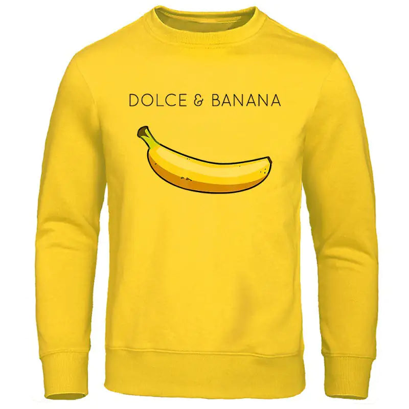 Funny Banana-Themed Sweater.