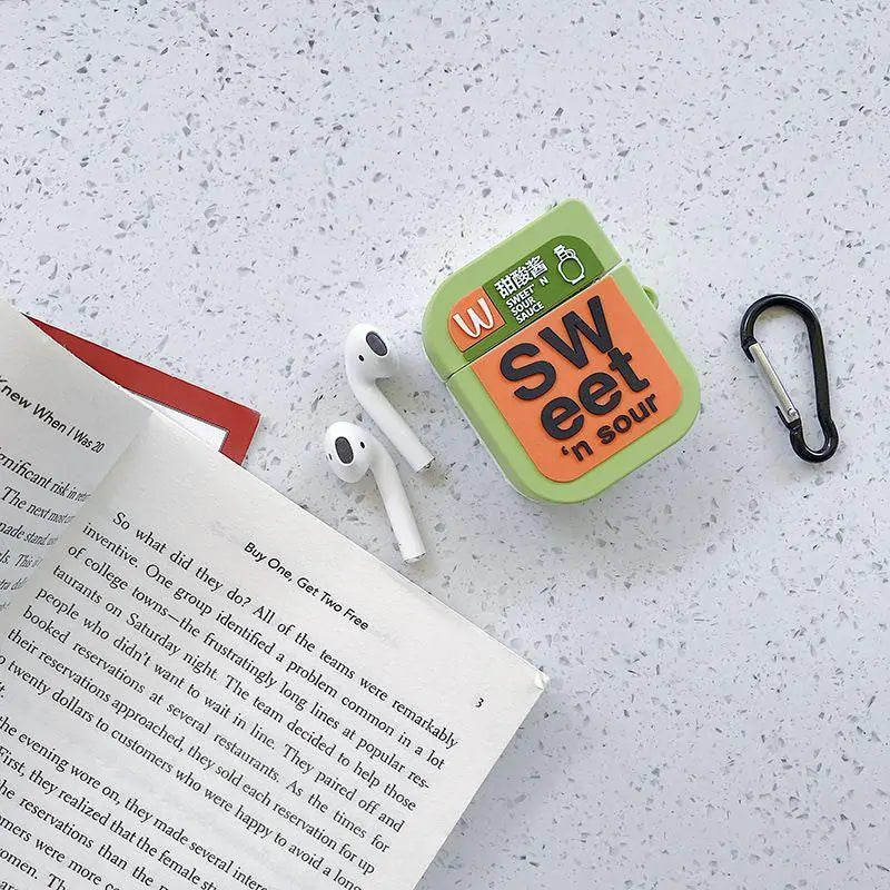 3D Cartoon Silicone Case for Apple Airpods 1 & 2