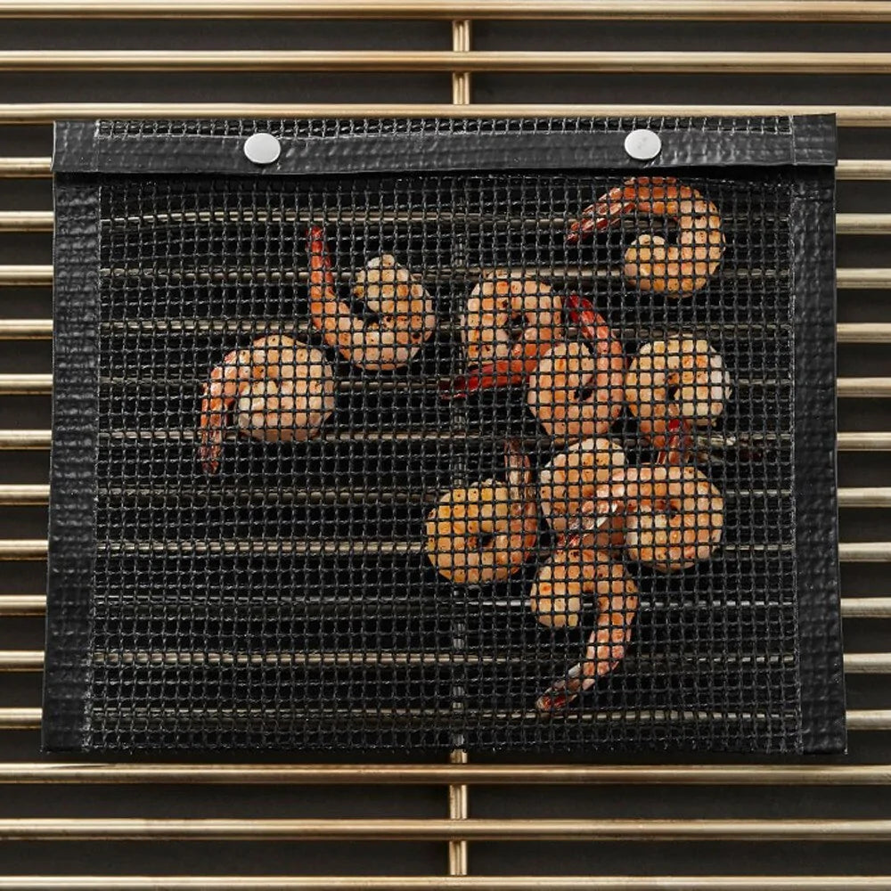 New Hot Non-Stick Mesh Grilling Bag Outdoor Picnic Tool