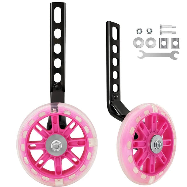 LED Bike Training Wheels - Flash Wheels
