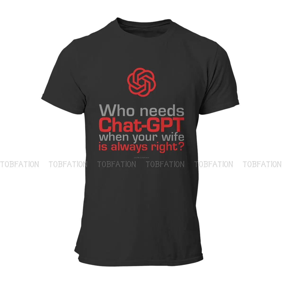 Funny Wife Hip Hop T-Shirt Chat GPT
