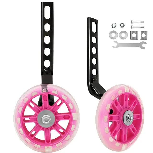 LED Bike Training Wheels - Flash Wheels
