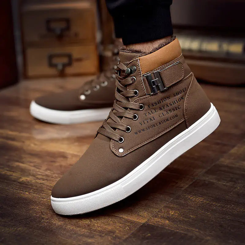 Men's Fashion Warm Fur Winter Men Boots