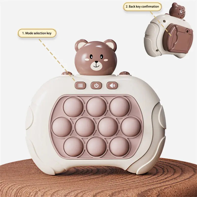 Pop It Fidget Toy with Music and Light