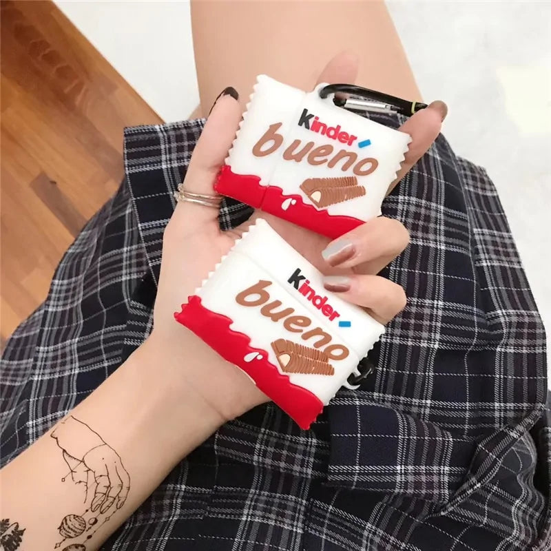 3D Cartoon Silicone Case for Apple Airpods 1 & 2