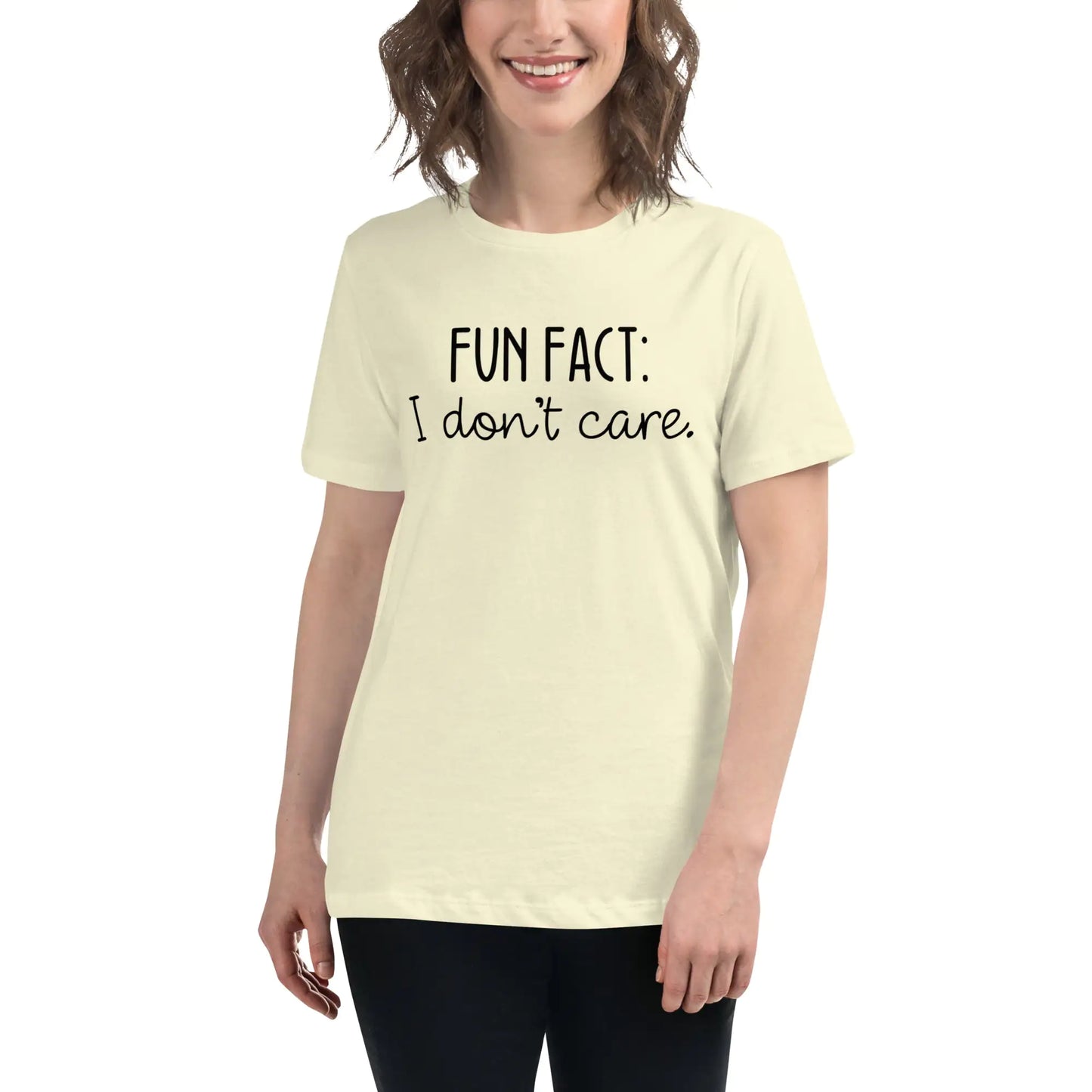 Funny 'Fun Fact: I Don't Care' T-Shirt