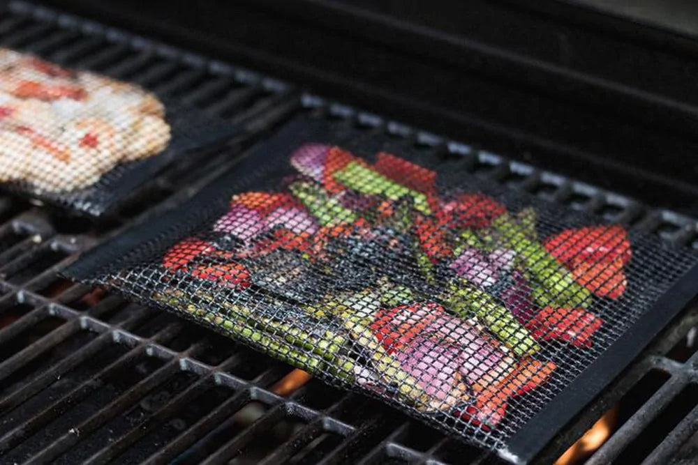 New Hot Non-Stick Mesh Grilling Bag Outdoor Picnic Tool