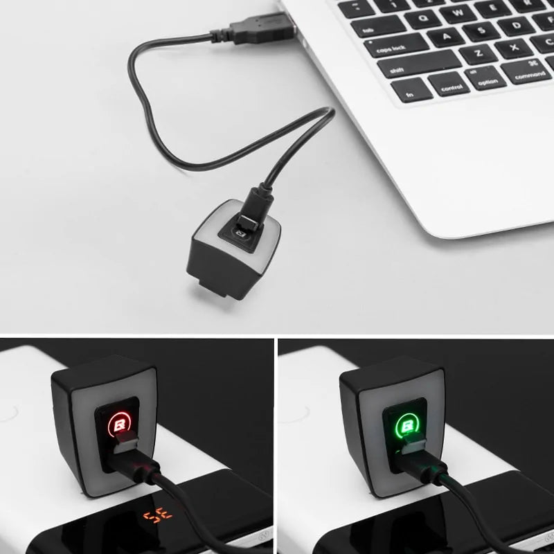 Bike Light Waterproof USB Rechargeable Tail light