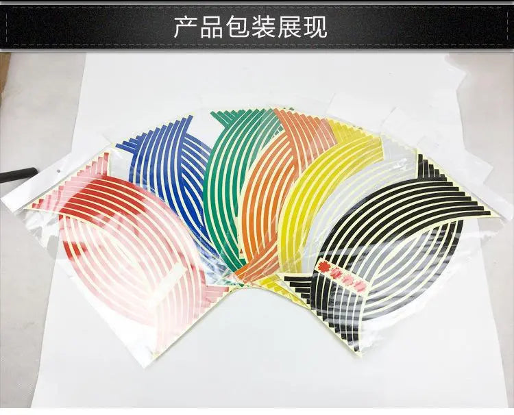 Wheel Stickers Tire Reflective