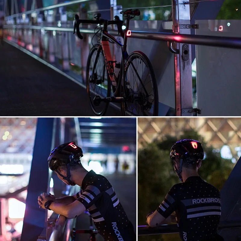 Bike Light Waterproof USB Rechargeable Tail light