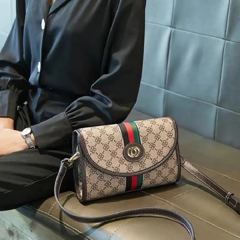 Luxury Designer Canvas Shoulder Bag