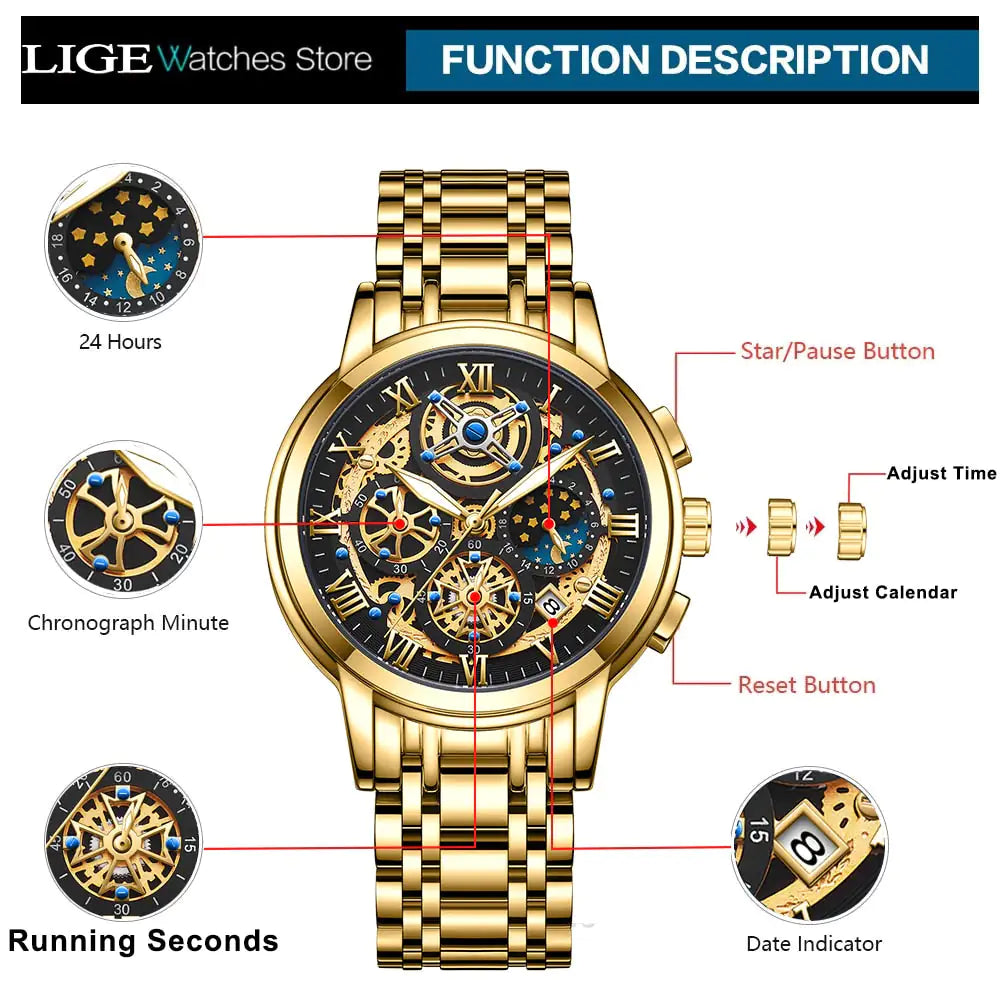 Mensa Luxury watch - Masculino LIGE