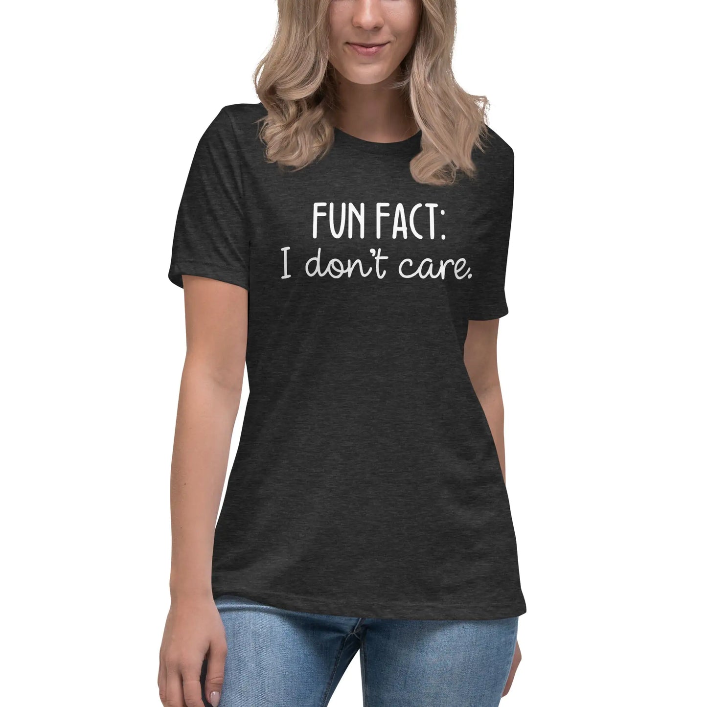 Funny 'Fun Fact: I Don't Care' T-Shirt