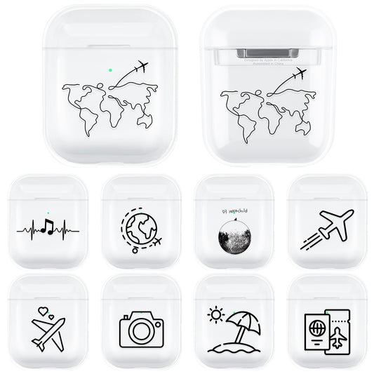 🎧 Protective Cover Storage Box – Compatible with Apple AirPods