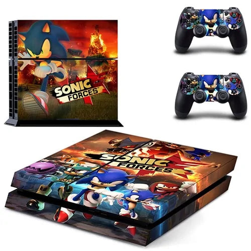 PS4 Sonic Forces Skin Sticker for Console & Controller