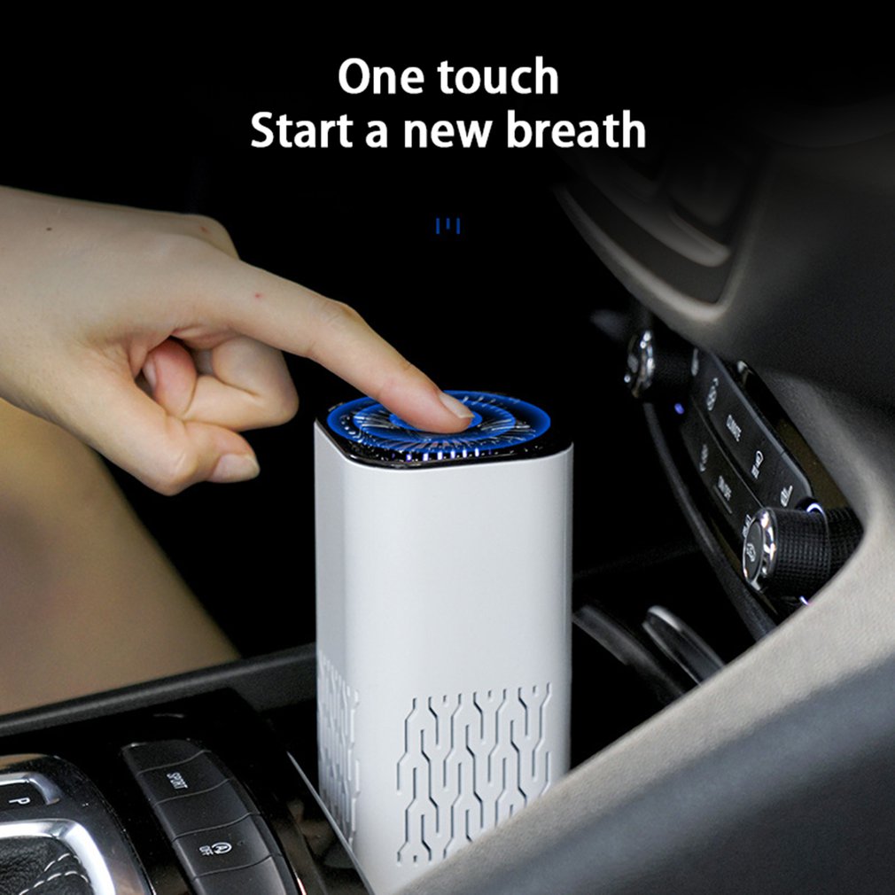 🚗 Car Air Purifier – Portable Negative Ion Generator