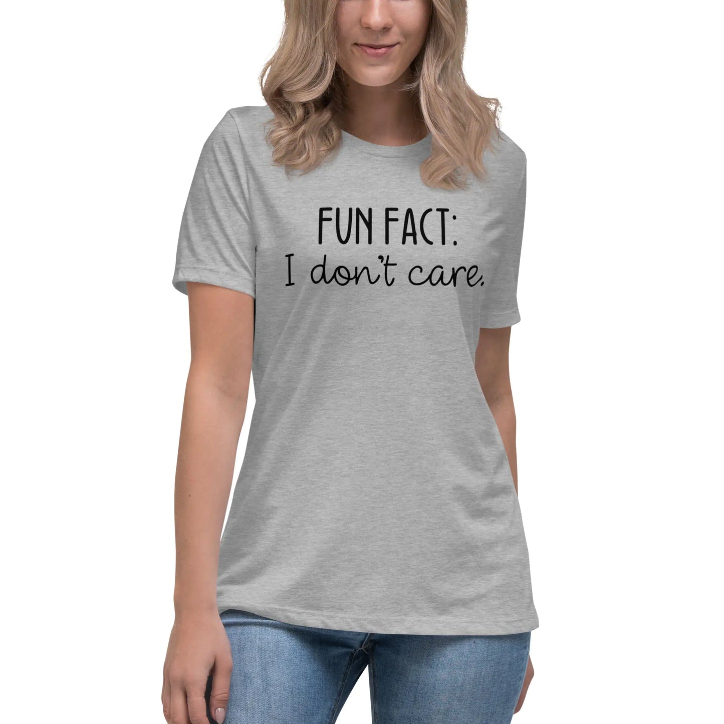 Funny 'Fun Fact: I Don't Care' T-Shirt