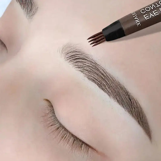 Professional 4-Fork Eyebrow Pencil Make-Up