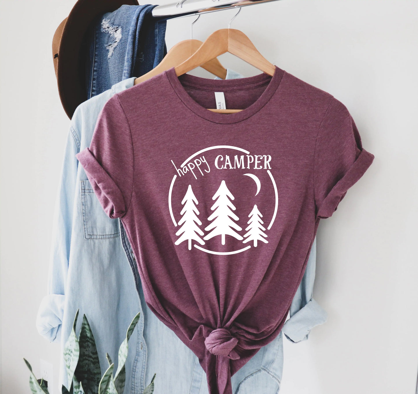 Happy Camper Shirt, Camping Shirt