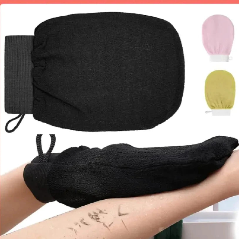 1PC Scrub Exfoliating Gloves Back Scrub Dead Skin Facial Massage Gloves