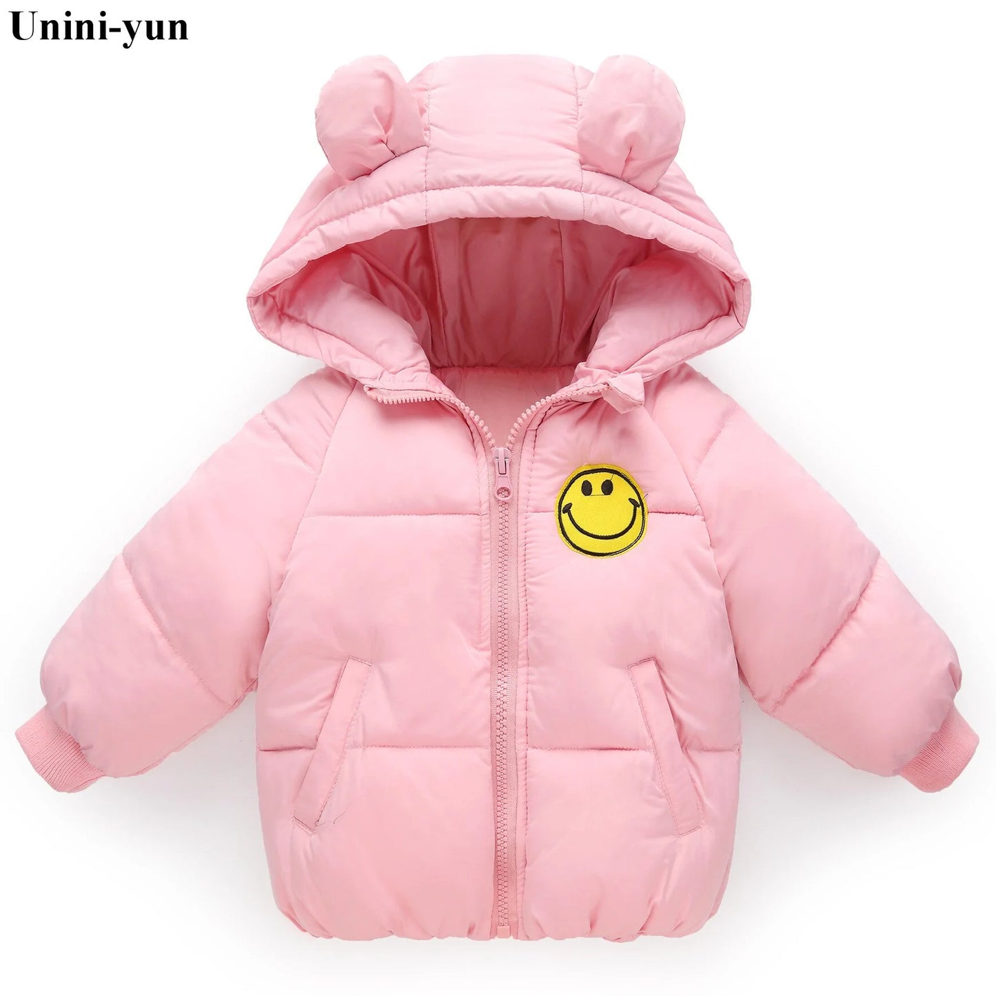 Kids Warm Hooded Coat