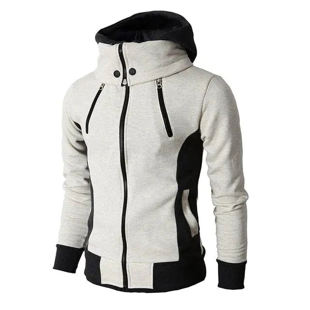 Jacket Scarf Collar Fashion Hoodie