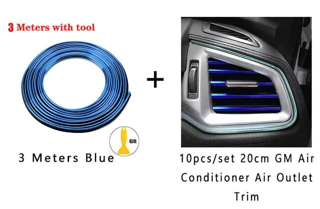 Flexible Car Moulding Decoration Strips