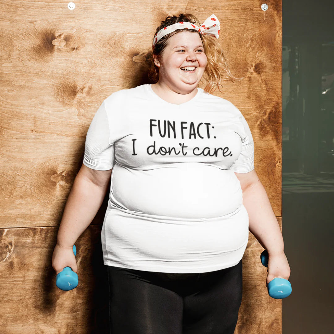 Funny 'Fun Fact: I Don't Care' T-Shirt