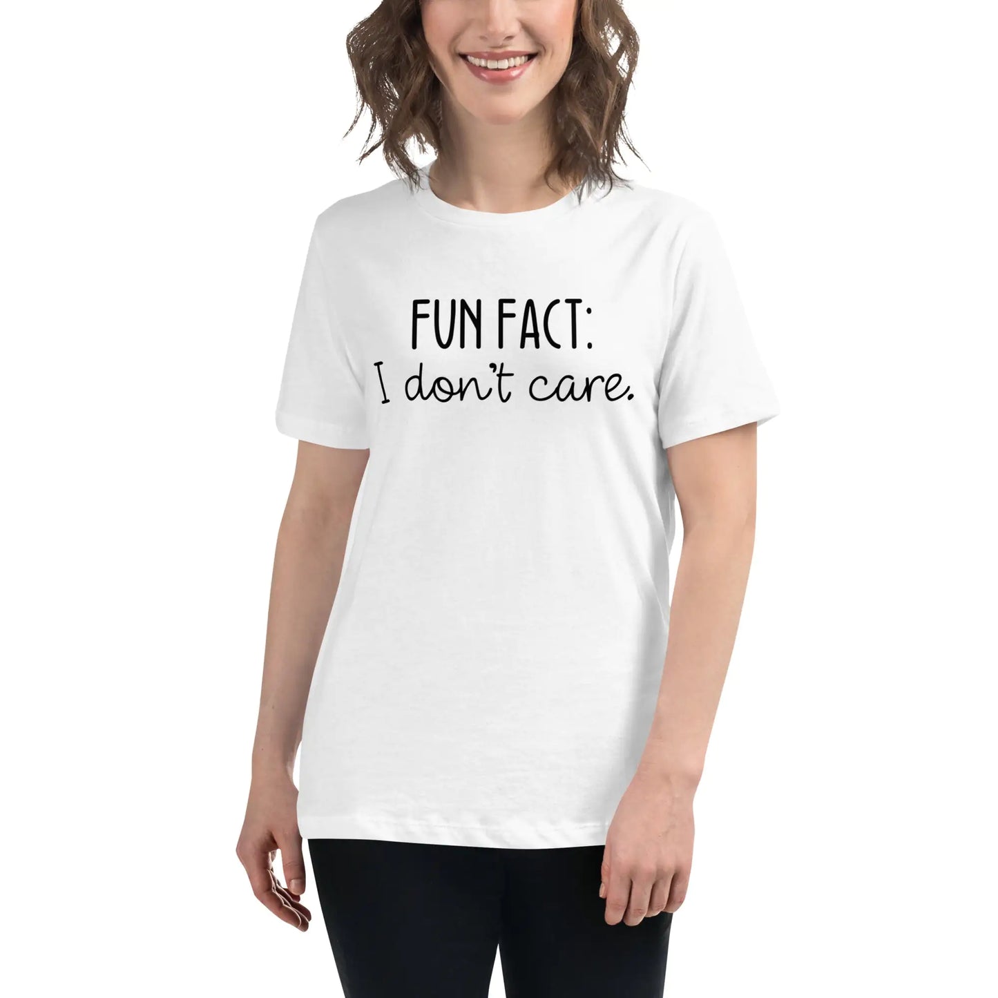 Funny 'Fun Fact: I Don't Care' T-Shirt