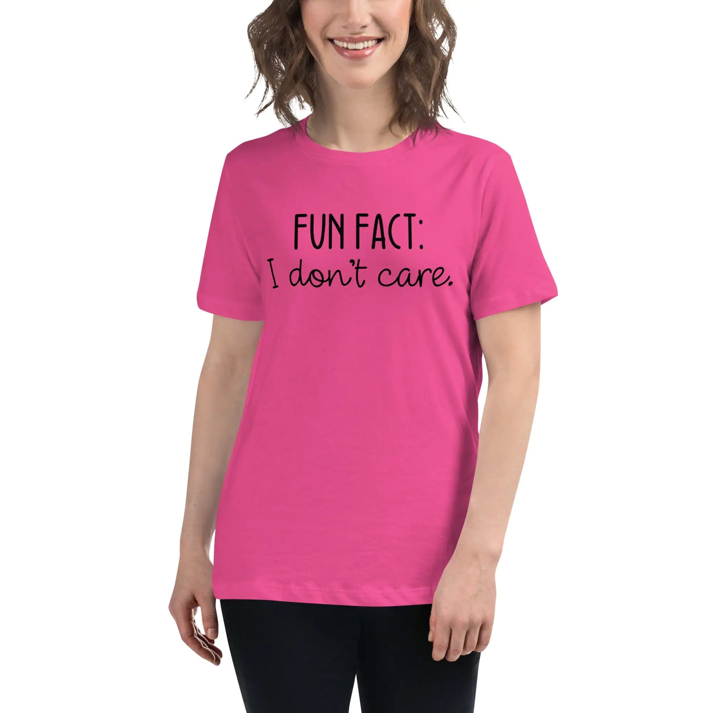 Funny 'Fun Fact: I Don't Care' T-Shirt