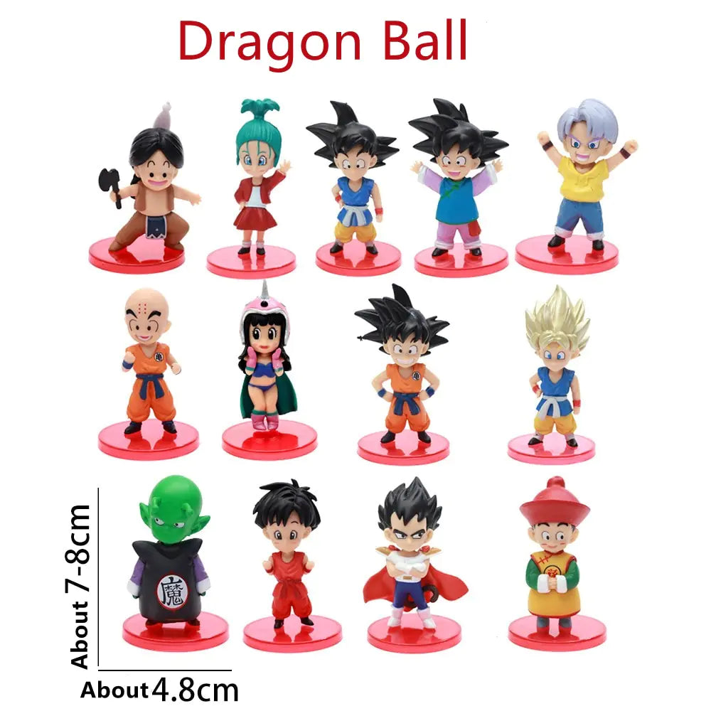 Dragon Ball Anime Figure  DBZ Figurine PVC Statue Collection