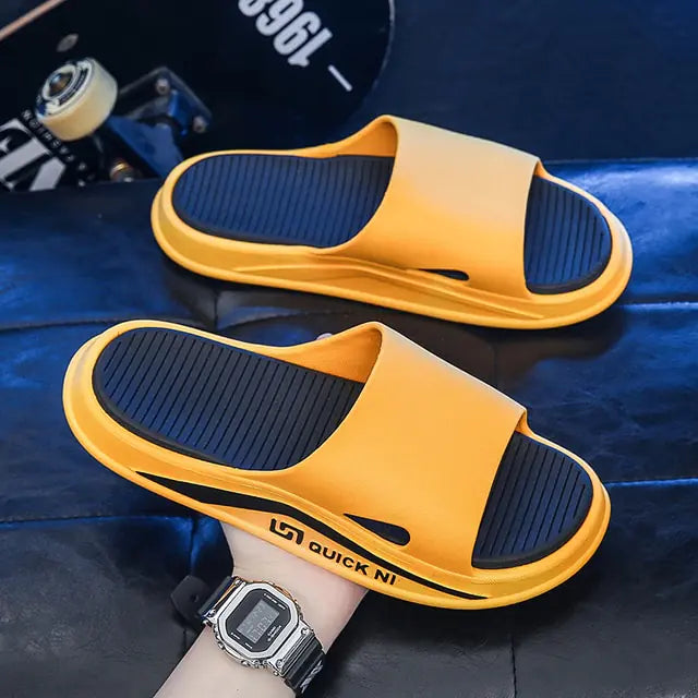 Men Slippers Outdoor Male Shoes Anti-slip