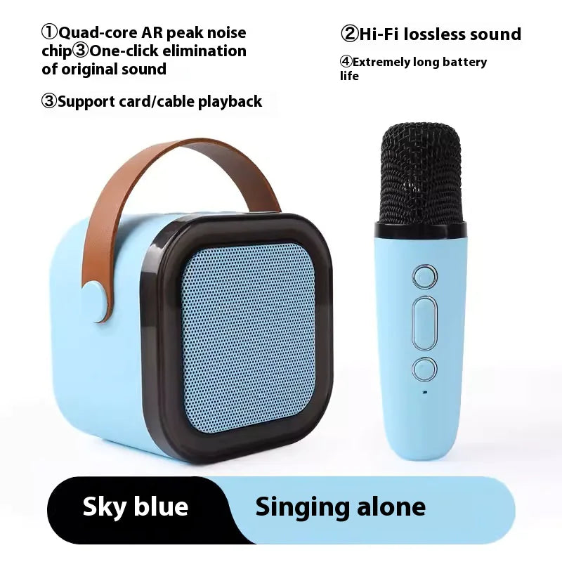 Wireless Bluetooth Mini Microphone & Karaoke Machine