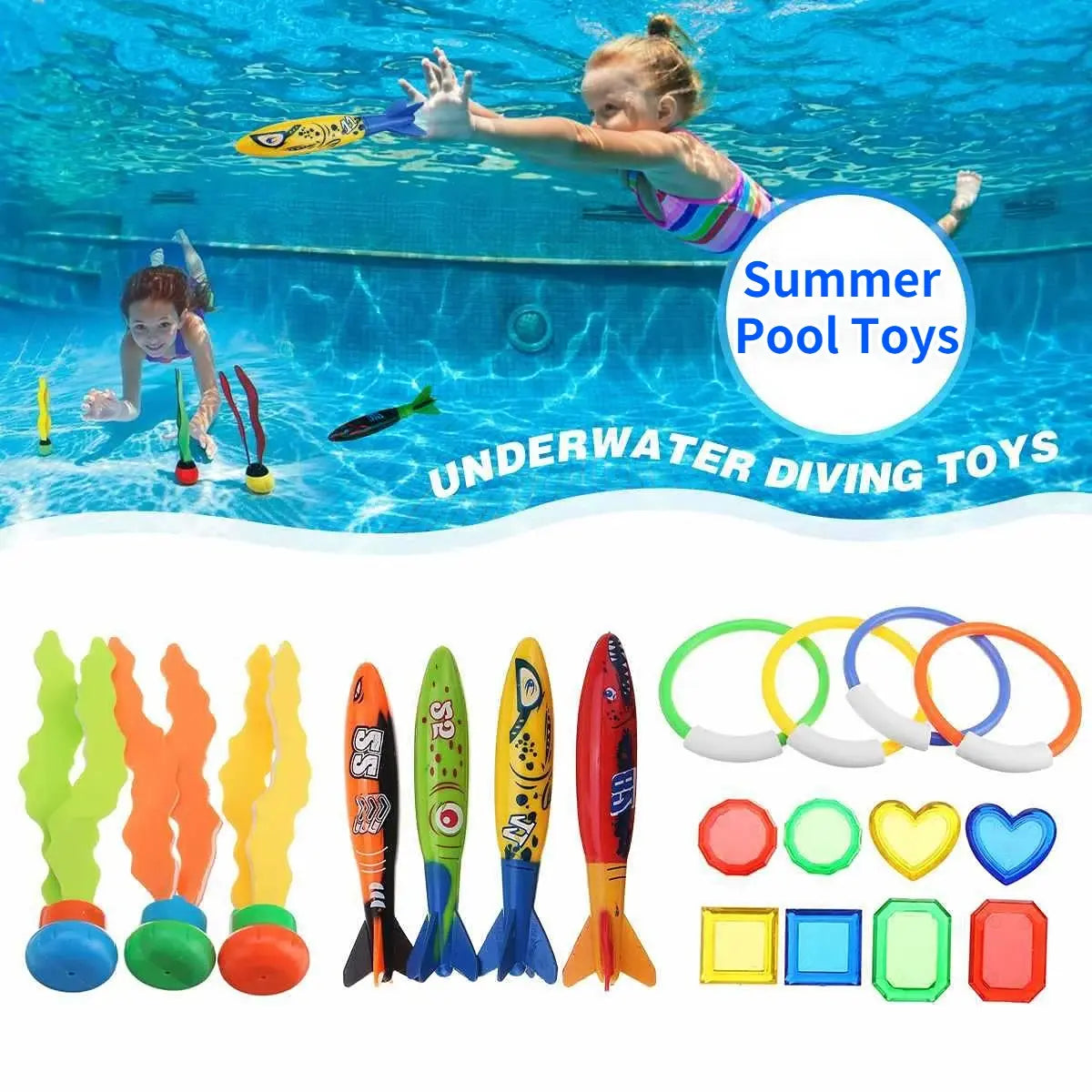 Kids underwater diving toys