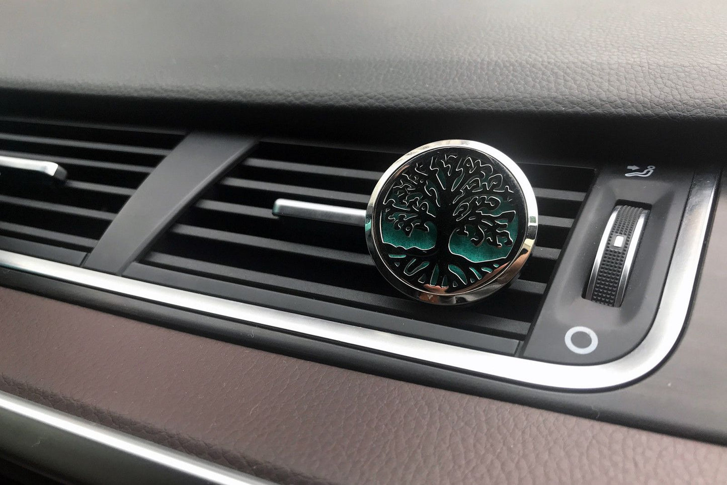 🌳 Car Diffuser Kit – Tree of Life 30mm (with 10 felt pads)