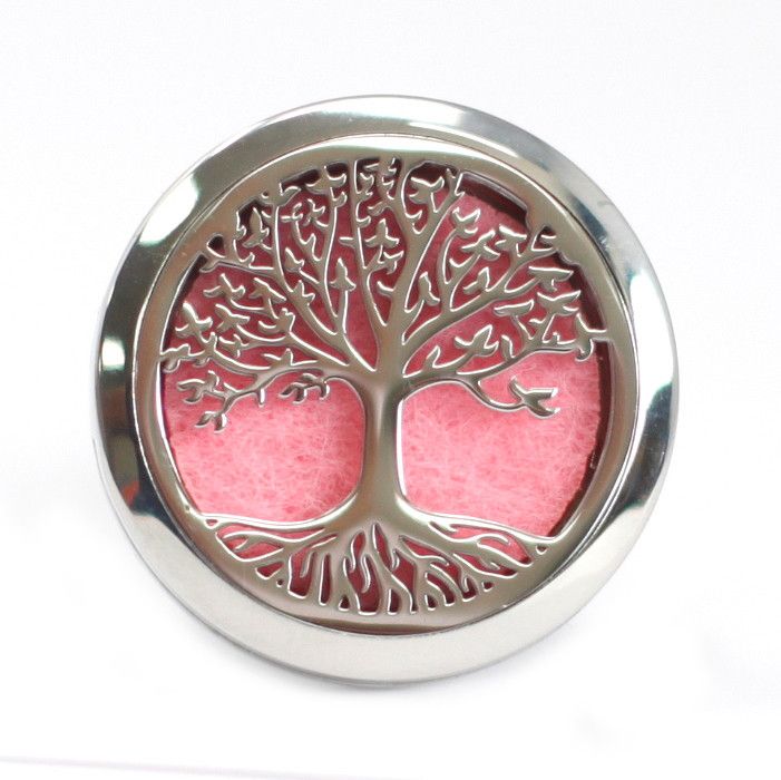 🌳 Car Diffuser Kit – Tree of Life 30mm (with 10 felt pads)