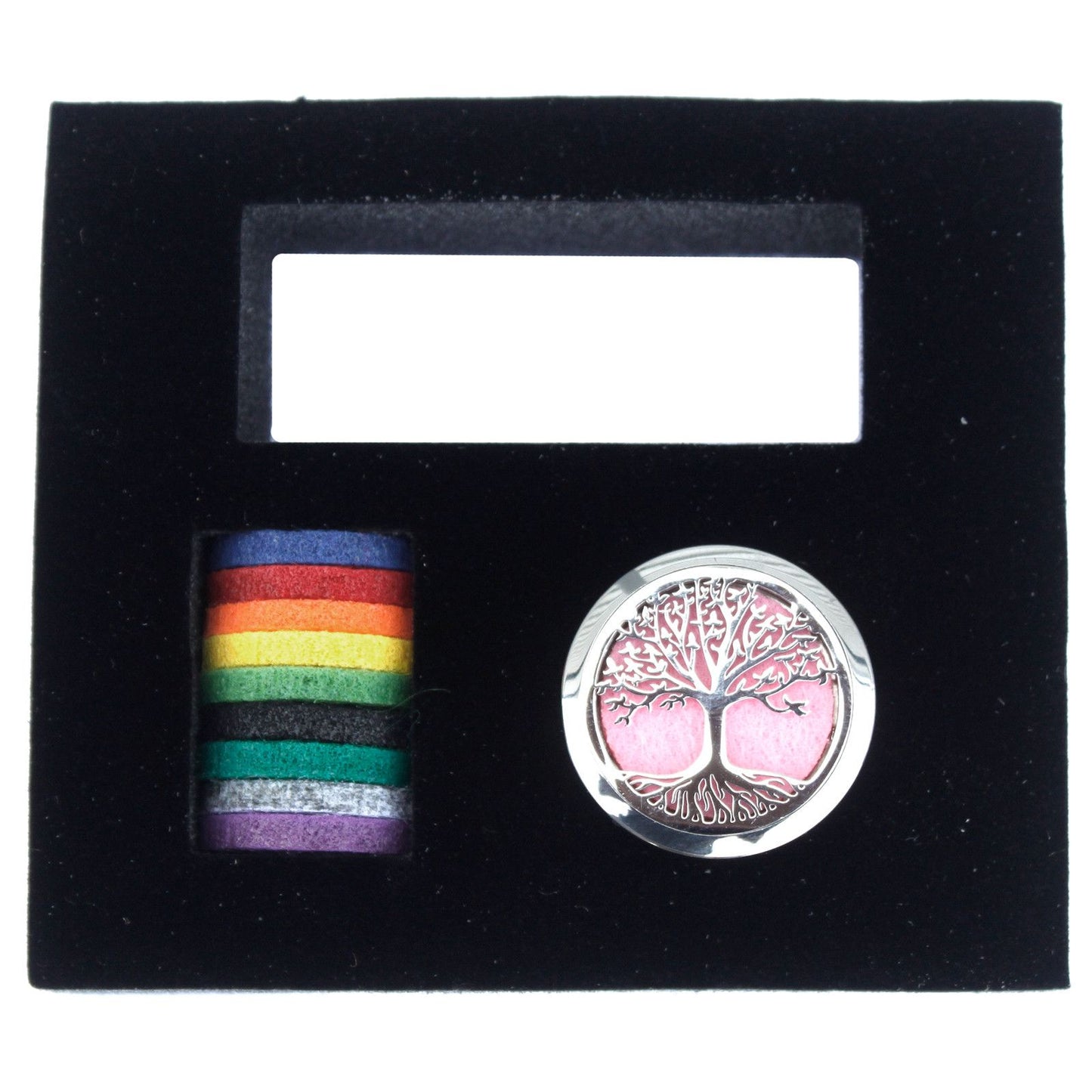 🚘 Car Diffuser Kit – Guardian Angel 30mm (with 10 felt pads)