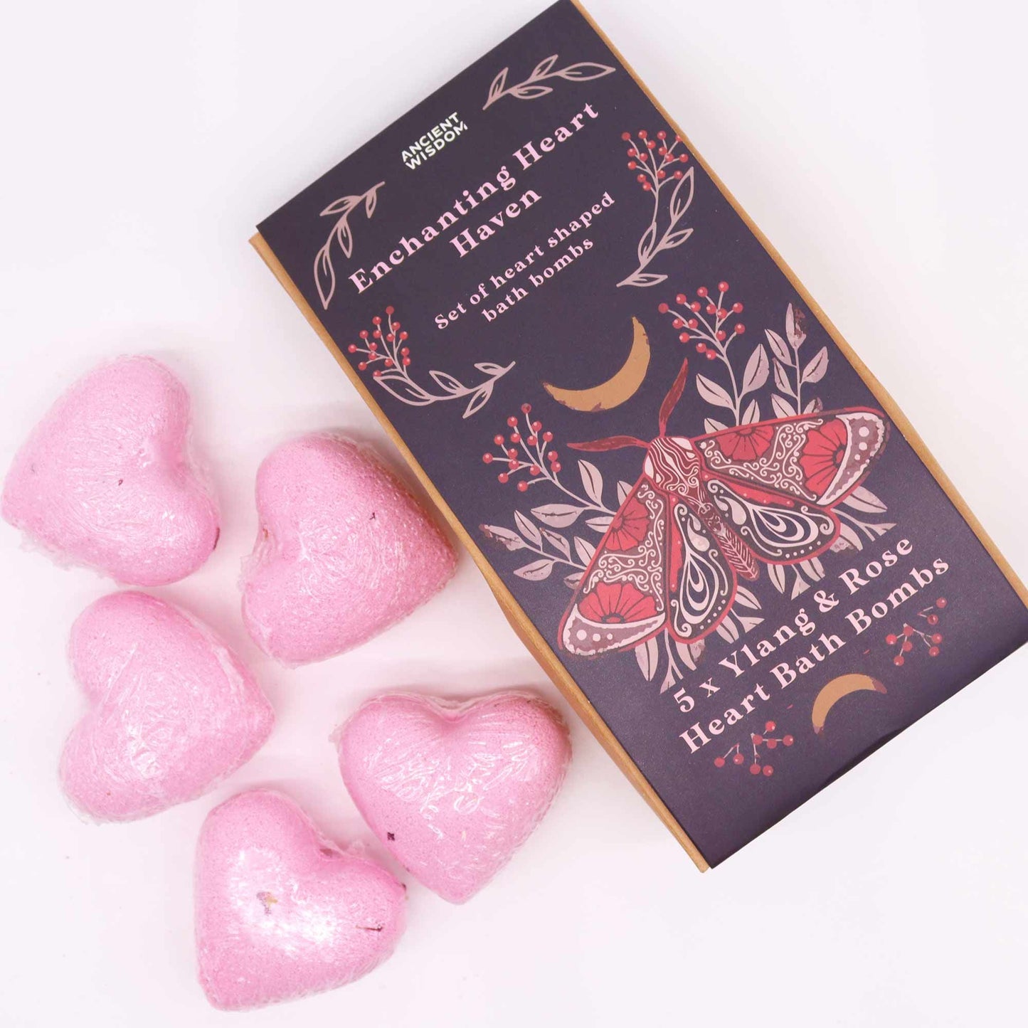 💖 Enchanting Heart Heaven – Bath Heart Gift Set