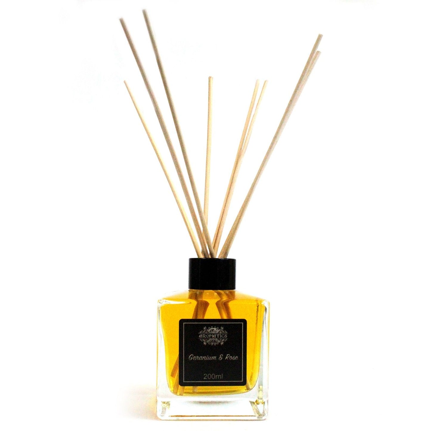 🌸 200ml Geranium & Rose Essential Oil Reed Diffuser