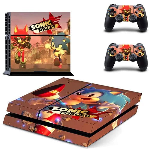 PS4 Sonic Forces Skin Sticker for Console & Controller