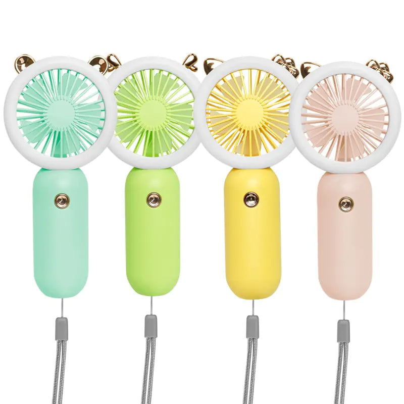 Handheld Pocket Fans USB Charging