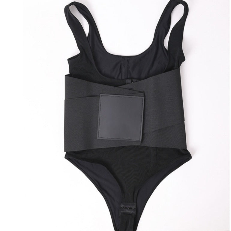 🏋️‍♀️ Belly Contracting Sports Waist Seal – Breathable Shapewear & Hip-Lifting Corset